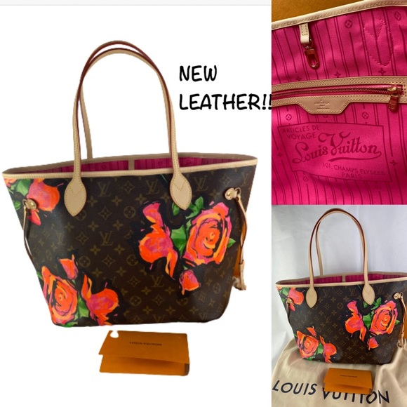 Louis Vuitton Handbags - 🌷ROSES🌷NEVERFULL COLLECTABLE LOUIS VUITTON